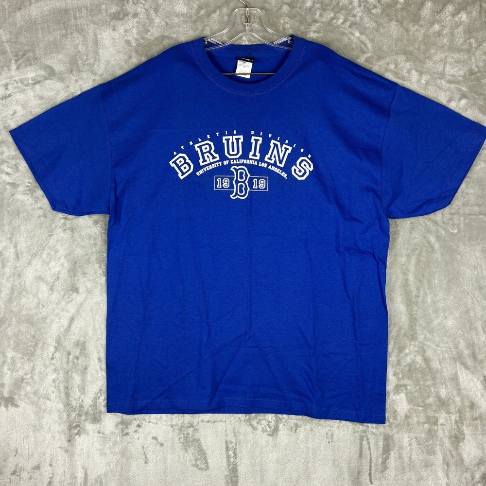 Old Varsity Brand UCLA Bruins Men XL Blue Graphic T-Shirt Athletic Division 1919
